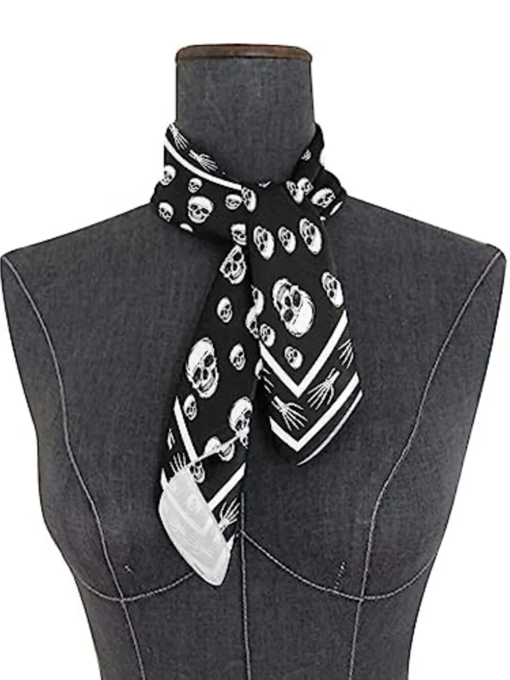Polyester Square Silk Scarf Multifunctional Headscarf Wrap Shawl